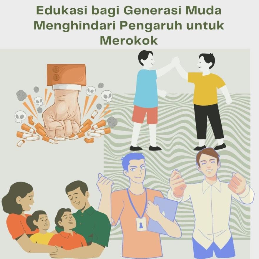 Edukasi bagi Generasi Muda Menghindari Pengaruh untuk Merokok